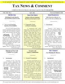 2012 Treasury Report on Social Security & Medicare